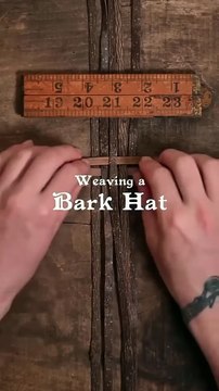 Crafting a Stylish Bamboo Hat #hat #bamboo #creative