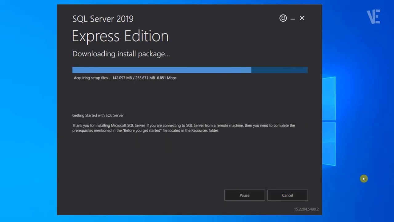 Installing SQL Server 2019 or Server 2019 Express On Windows