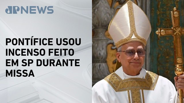Papa Leão XIV celebra 1° missa na Basílica de São Pedro e usa incenso brasileiro na cerimônia
