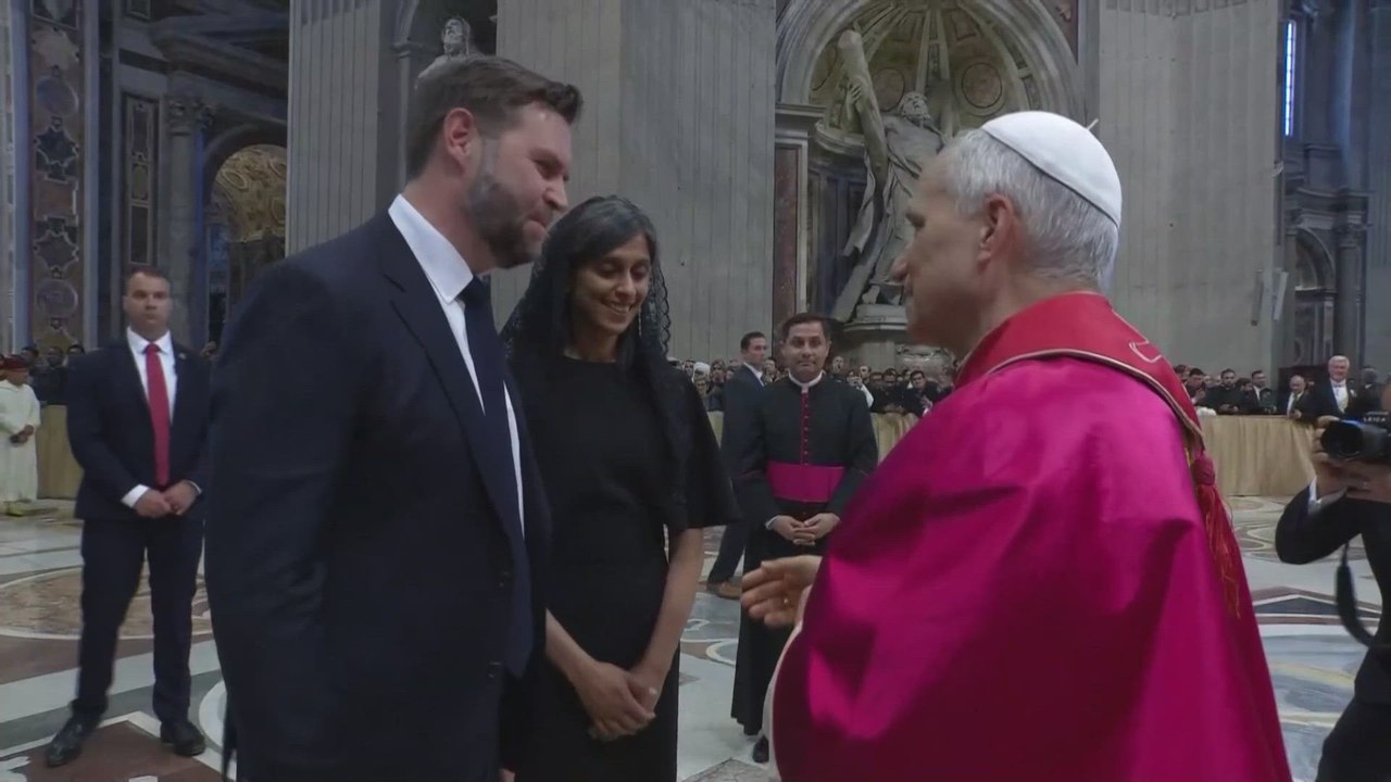Pope Leo XIV’s Greeting Shocks as He Meets Marco Rubio and JD Vance