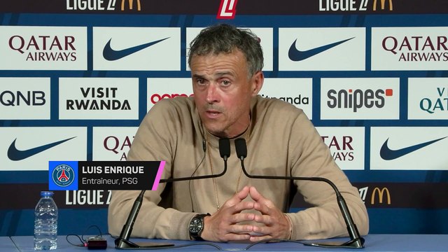 Luis Enrique : ''Nous souhaitons entrer dans l'histoire''