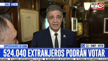 Jorge Macri apuntó contra LLA: "Están denunciados con nombre y apellido"