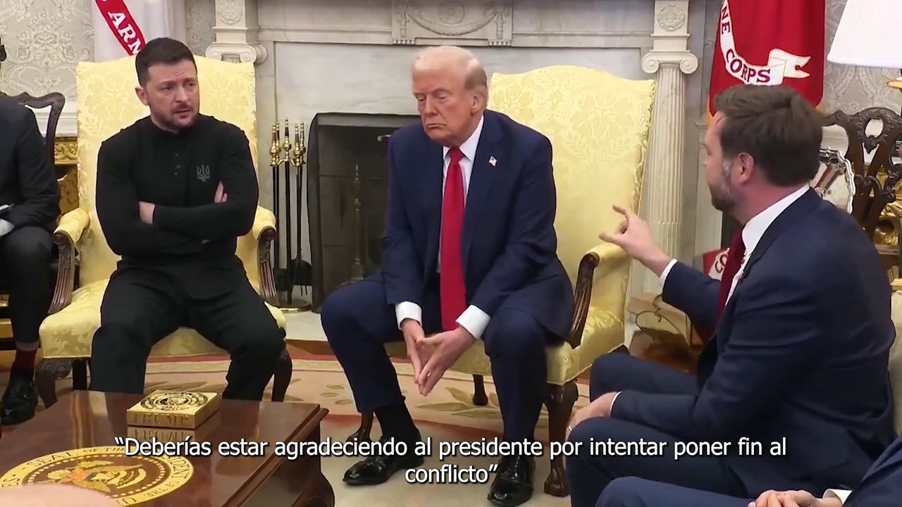 Zelenski y Vance coinciden en el Vaticano tras el tenso encuentro en la Casa Blanca