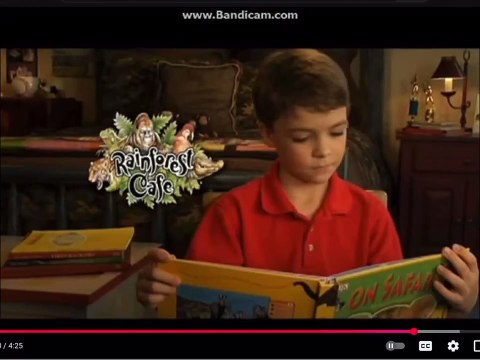 Rainforest Cafe - PBS Funding Sponsor Curious George (2009-2010) (HQ DVD Replace version)
