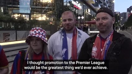 "We're going on a European tour!" - Palace fans in dreamland after FA Cup triumph