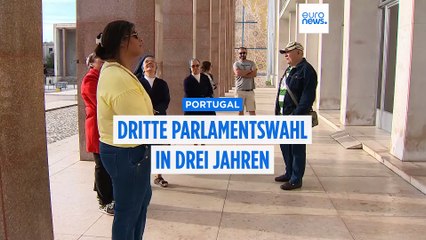 Dritte Parlamentswahl in drei Jahren in Portugal