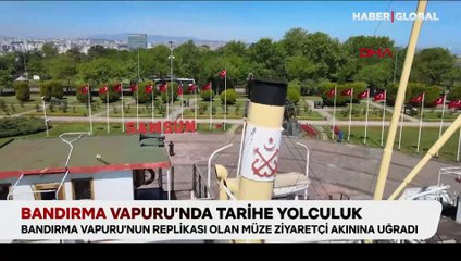 Bandırma Vapuru'nda tarihe yolculuk