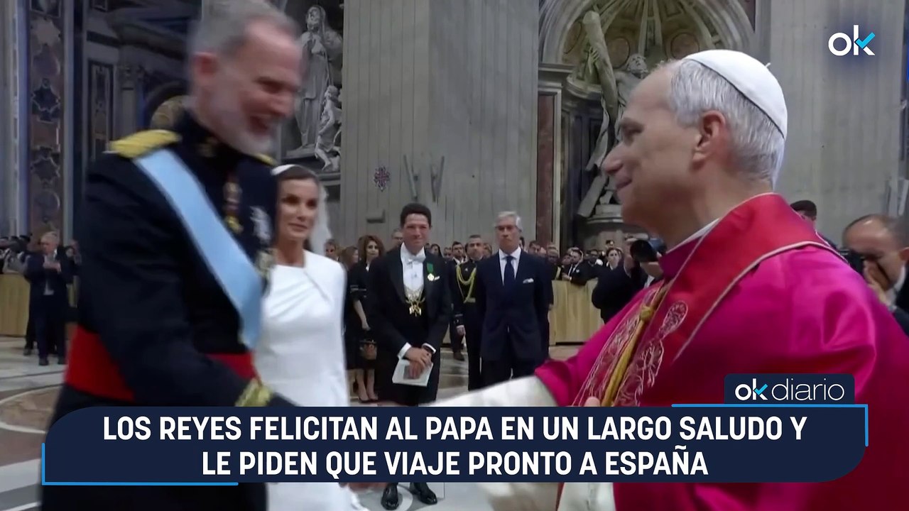 Los Reyes felicitan al Papa en un largo saludo y le piden que viaje ...