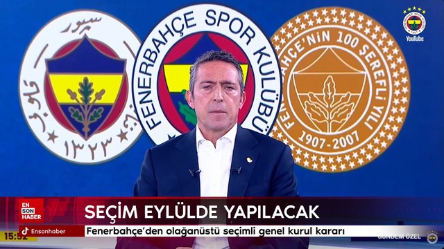 Fenerbahçe'den olağanüstü seçimli genel kurul kararı