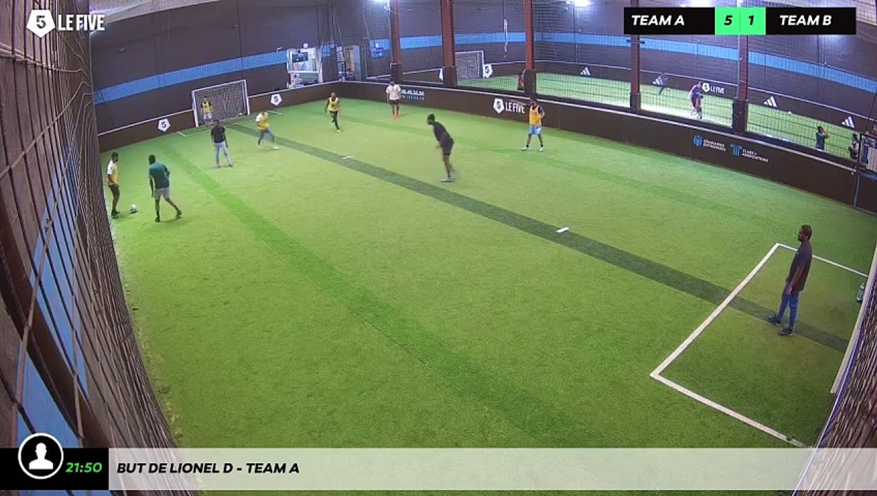 But de Lionel D - Team A