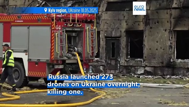 Russia deploys 273 drones in biggest attack on Ukraine yet