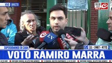 Ramiro Marra: "Entendí que de las agresiones no se logran lo acuerdos"