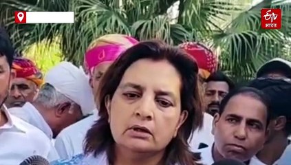 ज्योति मिर्धा का बेनीवाल पर वार: कहा-पत्नी के हारने के बाद से कर रहे अनर्गल बयानबाजी