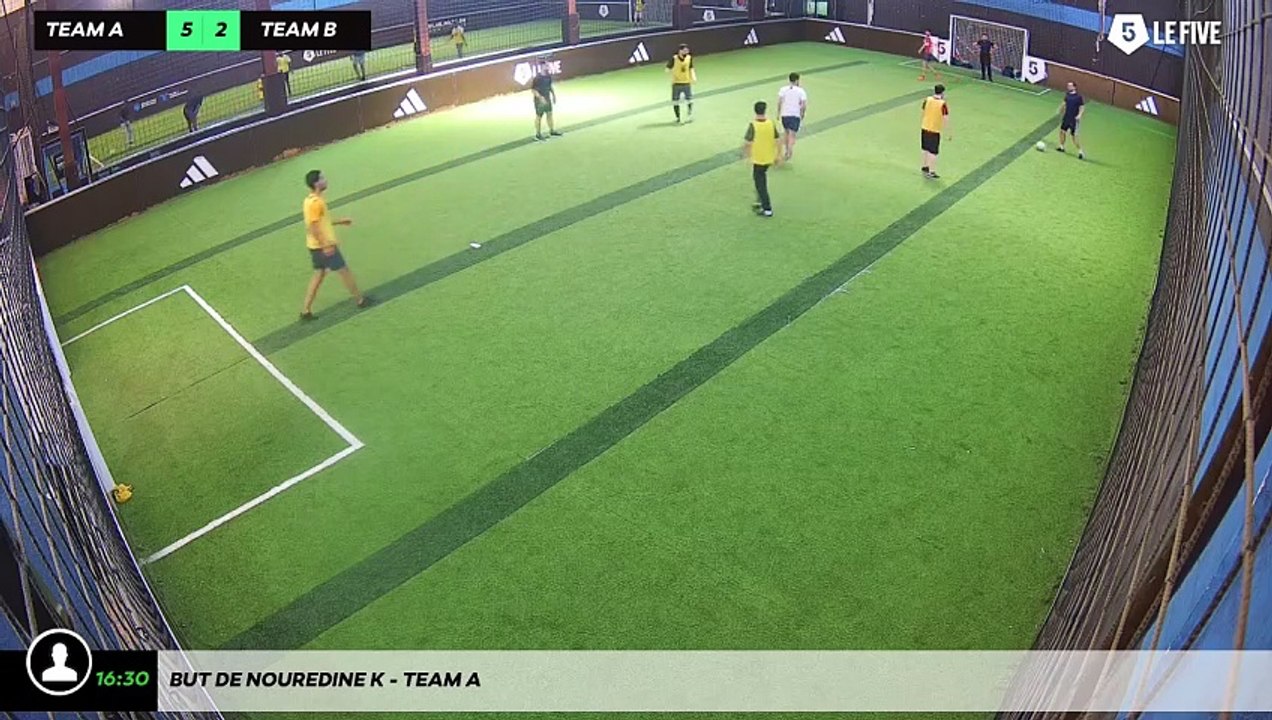 But de Nouredine K - Team A