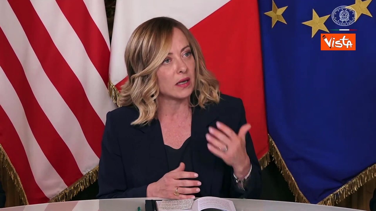 Meloni incontra Vance e von der Leyen: "Spero che oggi possa essere nuovo inizio tra Ue e Usa"