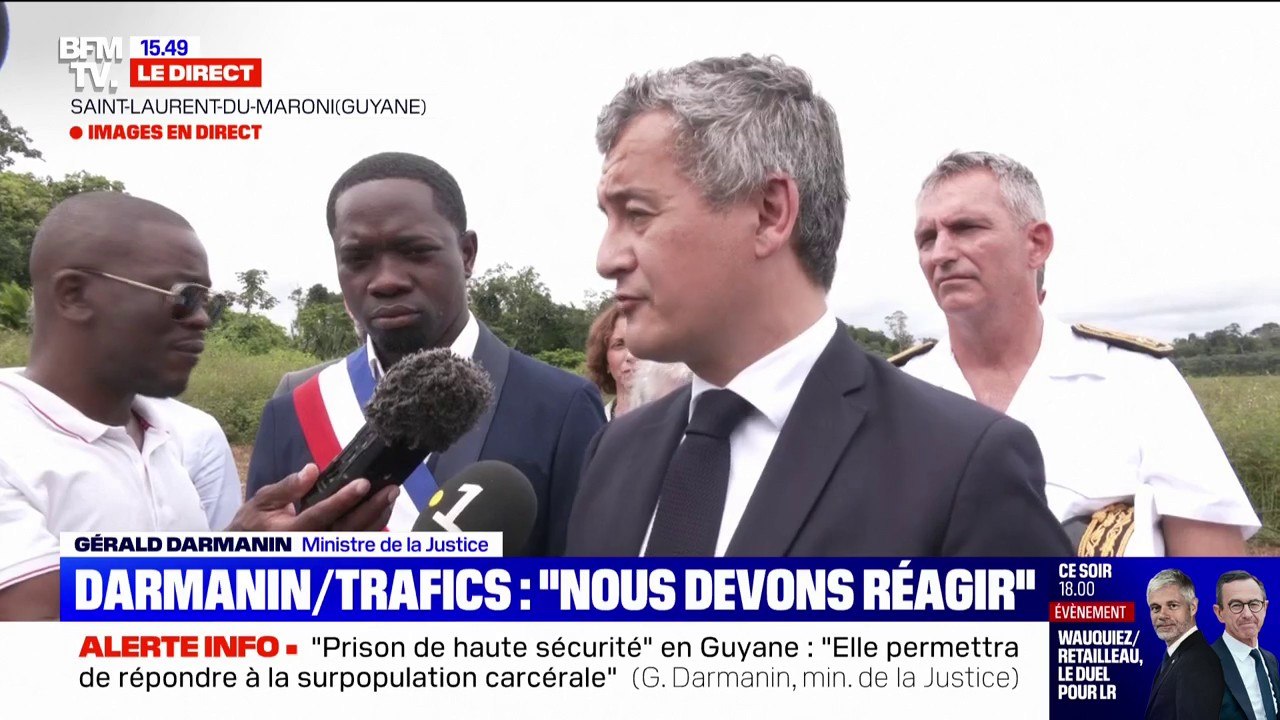 "Nous avons déjà sur place dans la prison de Guyane des personnes extrêmement dangereuses que nous gérons extrêmement mal"