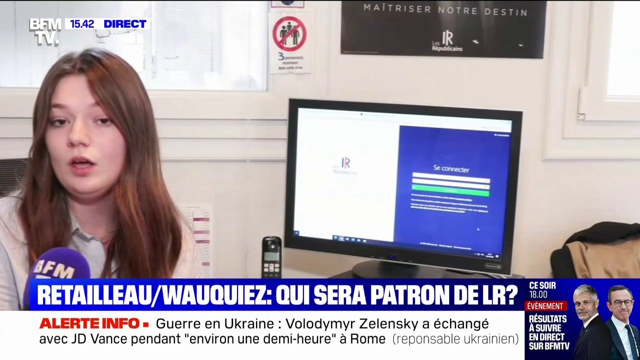 Présidence LR: au cœur d'une permanence qui propose de l'aide aux adhérents  pour voter