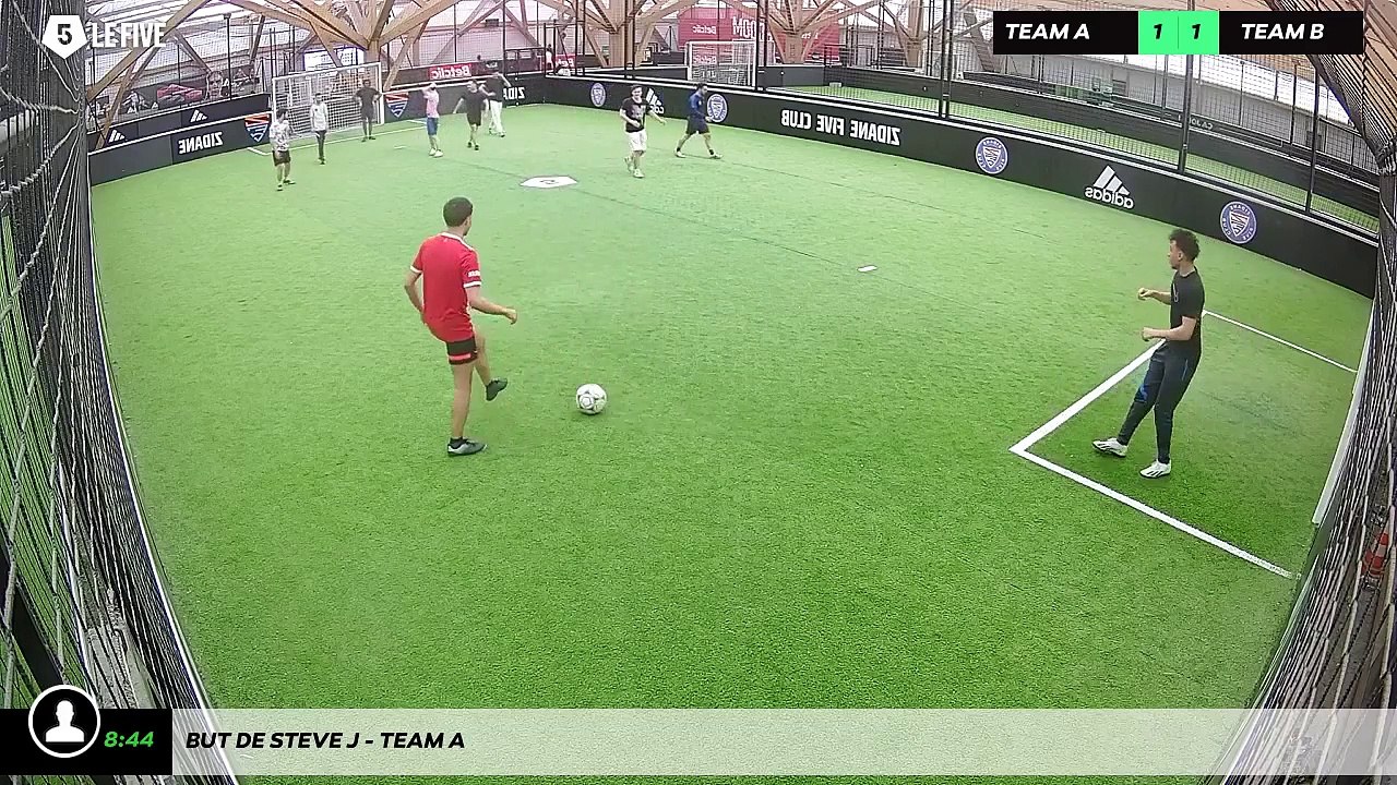 But de Steve J - Team A
