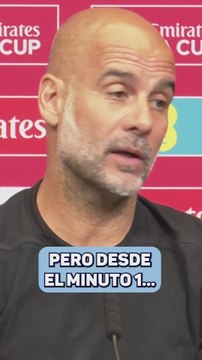 Guardiola pide respeto al fútbol tras perder la final de la FA Cup