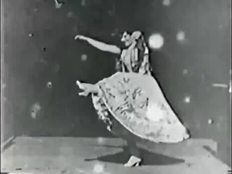 Carmencita 1894 1st Female Star in a Movie Dir. William K.L. Dickson & William Heise