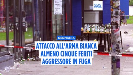 Germania: almeno cinque feriti in attacco con coltello a Bielefeld, aggressore in fuga