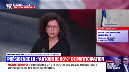 Présidence LR: près de 80% de participation annoncée à la clôture du scrutin