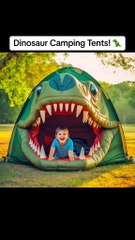 dianasour camping tent !! Inspiring Designs