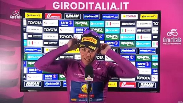 Cycling - Giro d'Italia 2025 - Mads Pedersen : Mathias Vacek showed great strength, his time will come