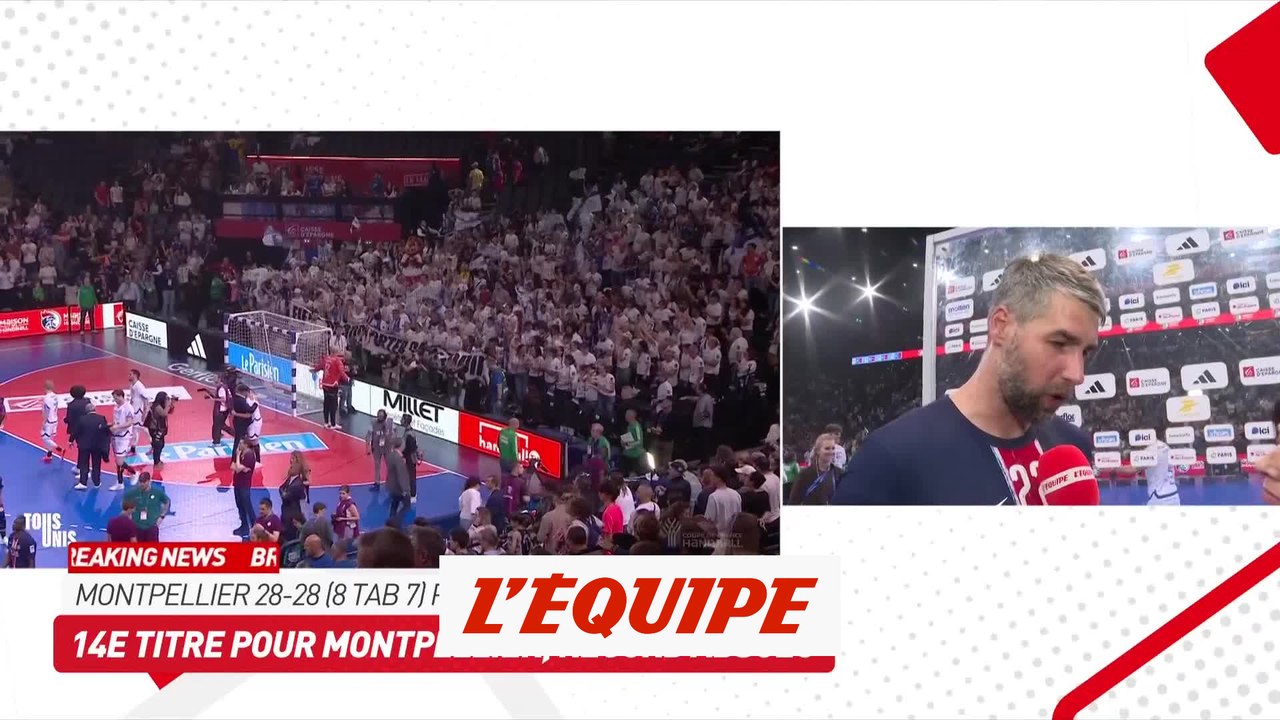 Luka Karabatic : « Ça s'est joué à rien » - Handball - Coupe de France