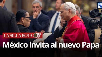 Rosa Icela entrega invitación al Papa León XIV para que visite México