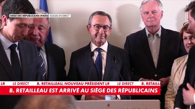 Bruno Retailleau : «Cette victoire, elle sera suivie évidemment de bien d'autres victoires»