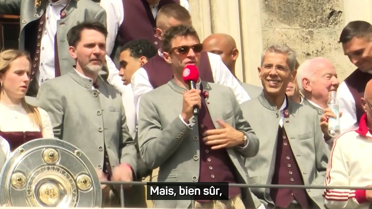 Le dernier adieu de Müller aux supporters : "Merci encore pour toutes ces années"