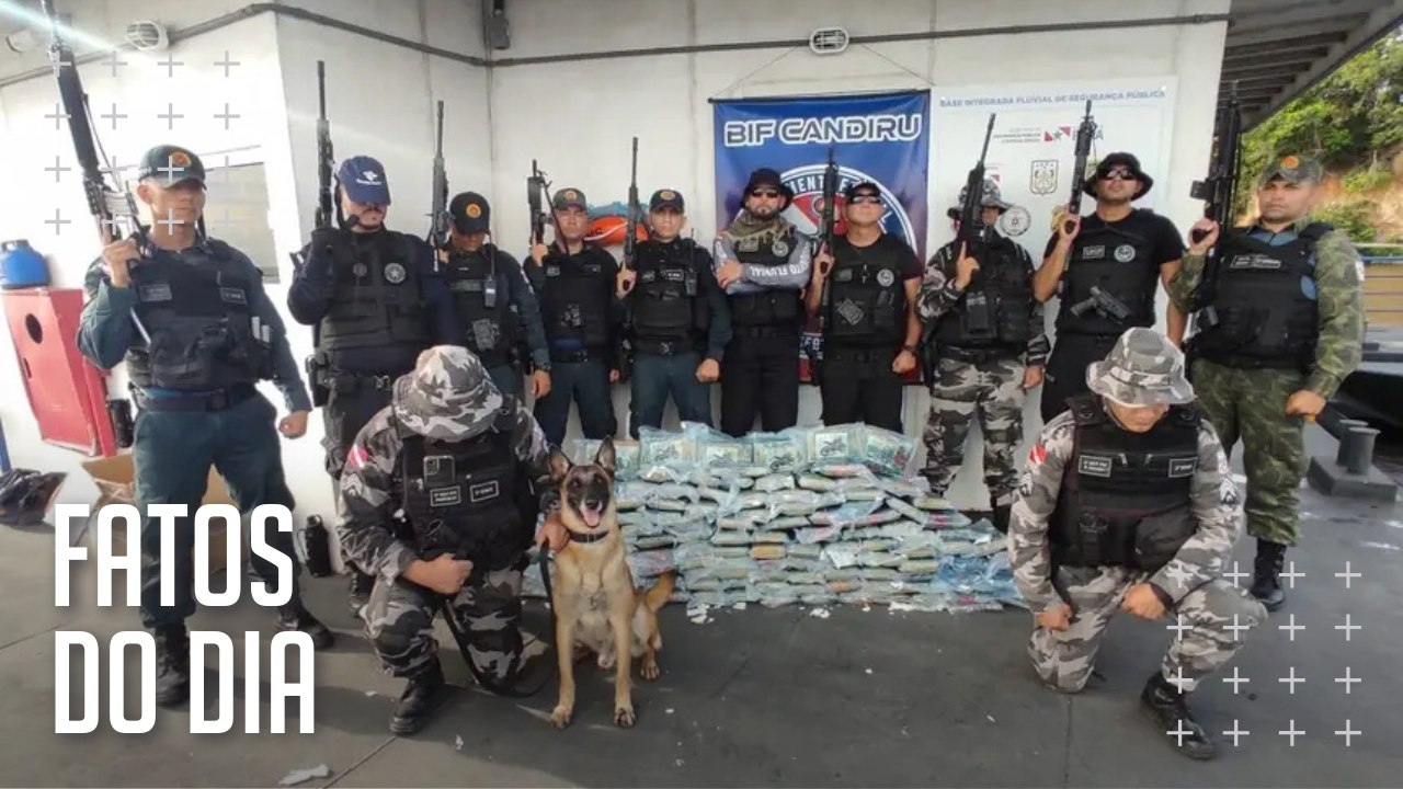 Base Fluvial Candiru apreende cerca de 130 quilos de drogas em fiscalização no Baixo Amazonas