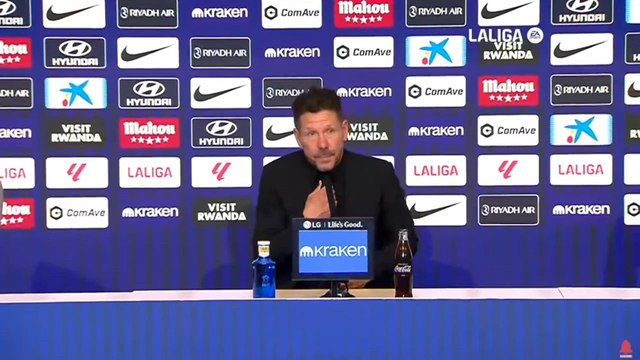Simeone, rueda de prensa Atlético de Madrid 4 - Real Betis 1