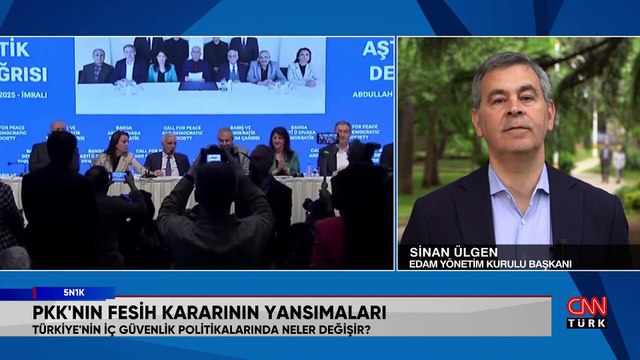 PKK'nın fesih kararının yansımaları, Türkiye'nin çözüm süreci ve Trump'ın Orta Doğu çıkarması 5N1K'da konuşuldu