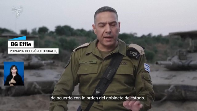 El ejército israelí dice que ha comenzado una amplia operación terrestre en Gaza