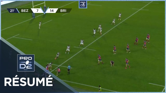 PRO D2 Saison 2024-2025 J30 - Résumé AS Béziers Hérault - CA Brive