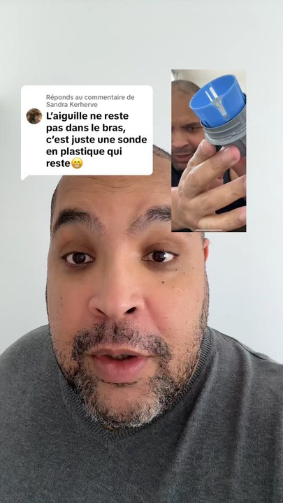 ça m’a fait peur, mais je n’ai pas eu mal #diabetique #diabete #obesite