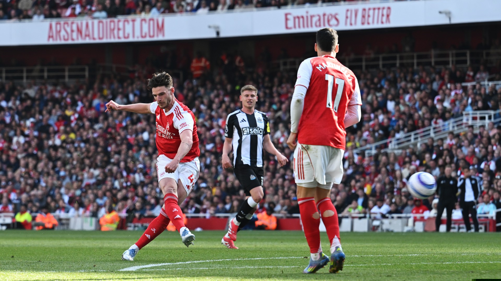 Arsenal secure Champions League Football with win over Newcastle
