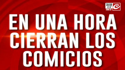 Última hora para votar, ya se supero el 48% del padrón