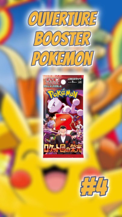 Ouverture Booster Pokémon #4 #Pokemon #Booster #Jap