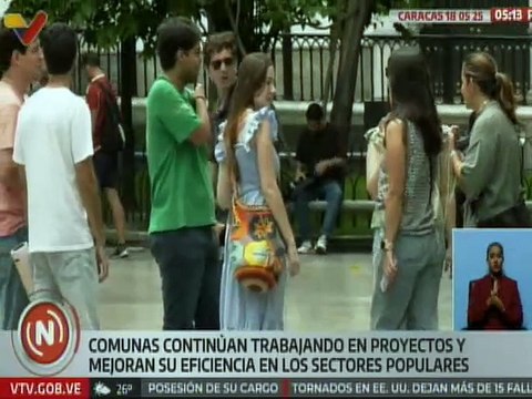 Ciudadanos agradecen las políticas del Ejecutivo nacional en la ejecución de proyectos a nivel nacional