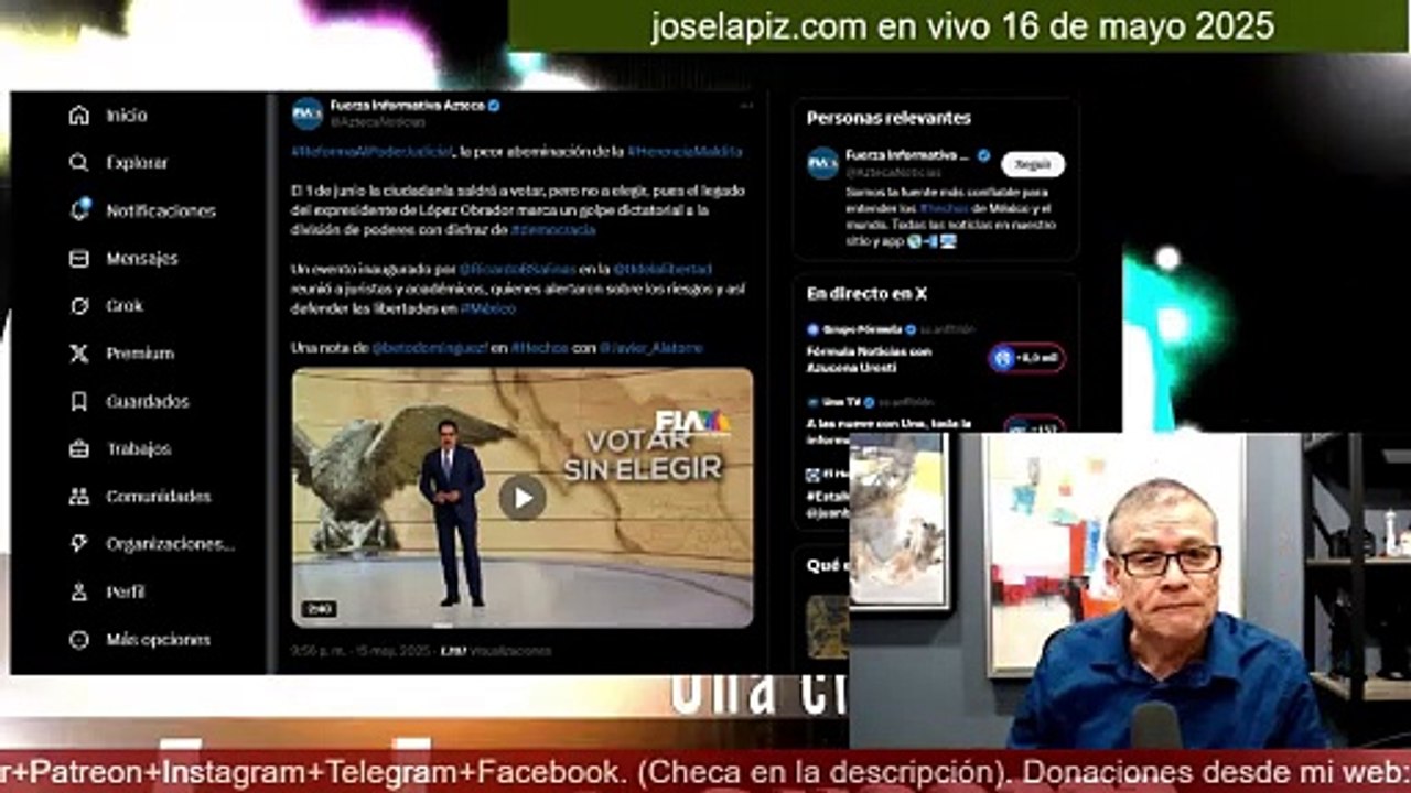 ¡Salinas Pliego pide complot en contra de Sheinbaum!