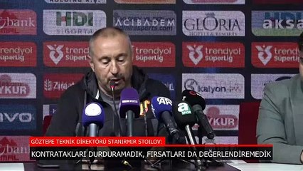 Stanimir Stoilov: Kontratakları durduramadık