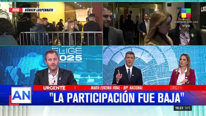 🗳️ VIDAL: "ESPERAMOS LOS RESULTADOS CON TRANQUILIDAD"