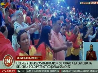 Aragua | Líderes y lideresas comunales ratificaron su apoyo a la candidata por el GPP Joana Sánchez