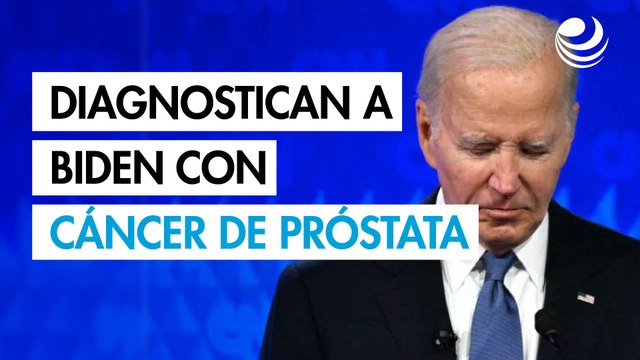 Diagnostican a Joe Biden con cáncer de próstata