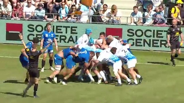 TOP 14 - Essai de Guillaume ROUET (AB) - Aviron Bayonnais - RC Vannes