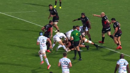 TOP 14 - Essai de Nolann LE GARREC (R92) - Stade Toulousain - Racing 92