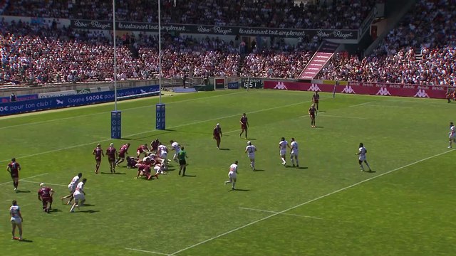 TOP 14 - Essai de Mathieu BABILLOT (CO) - Union Bordeaux-Bègles - Castres Olympique